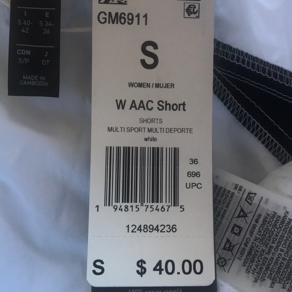 Adidas Athletic/Athleisure Multi-Sport Shorts NWT! - Picture 7 of 8